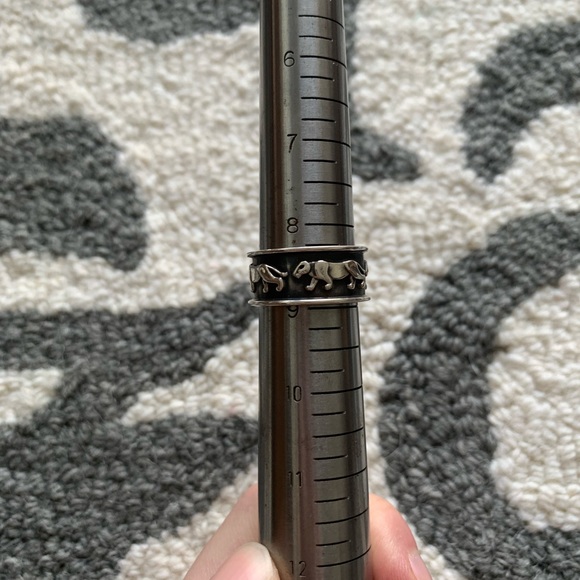 Amazing Sterling Silver Cigar Band - Picture 6 of 6